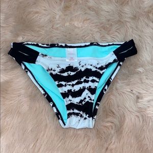 Marble bathing suit bottoms